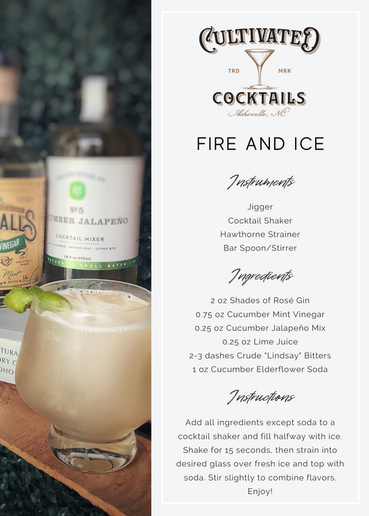 Fire and Ice Cocktail Kit