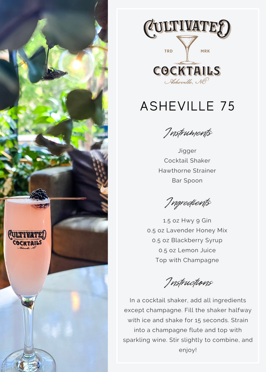 Asheville 75 Cocktail Kit